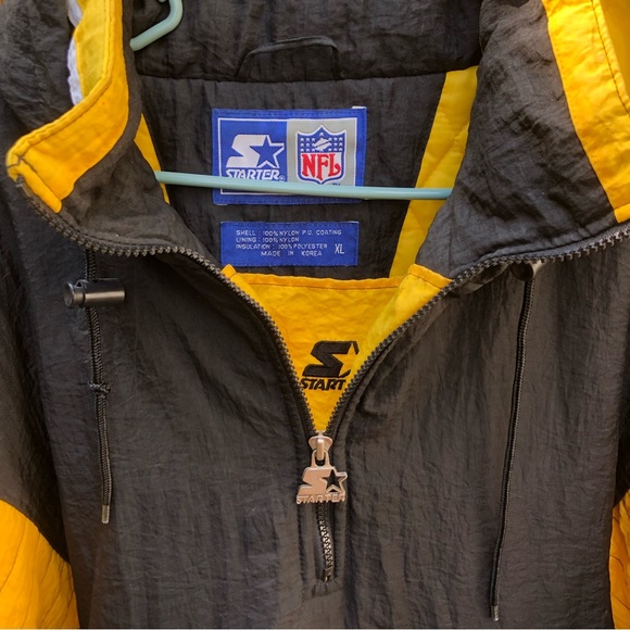 Pittsburgh Steelers Vintage Starter Puffer Jacket - Picture 4 of 9